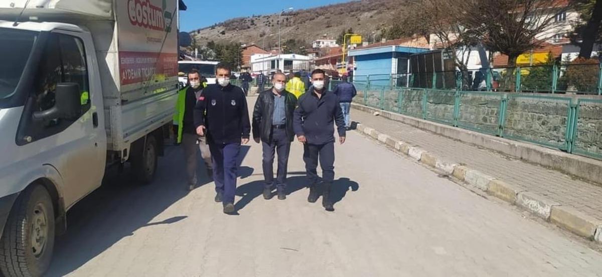 Dodurga beldesinde kontroll&uuml; normalleşme denetimi