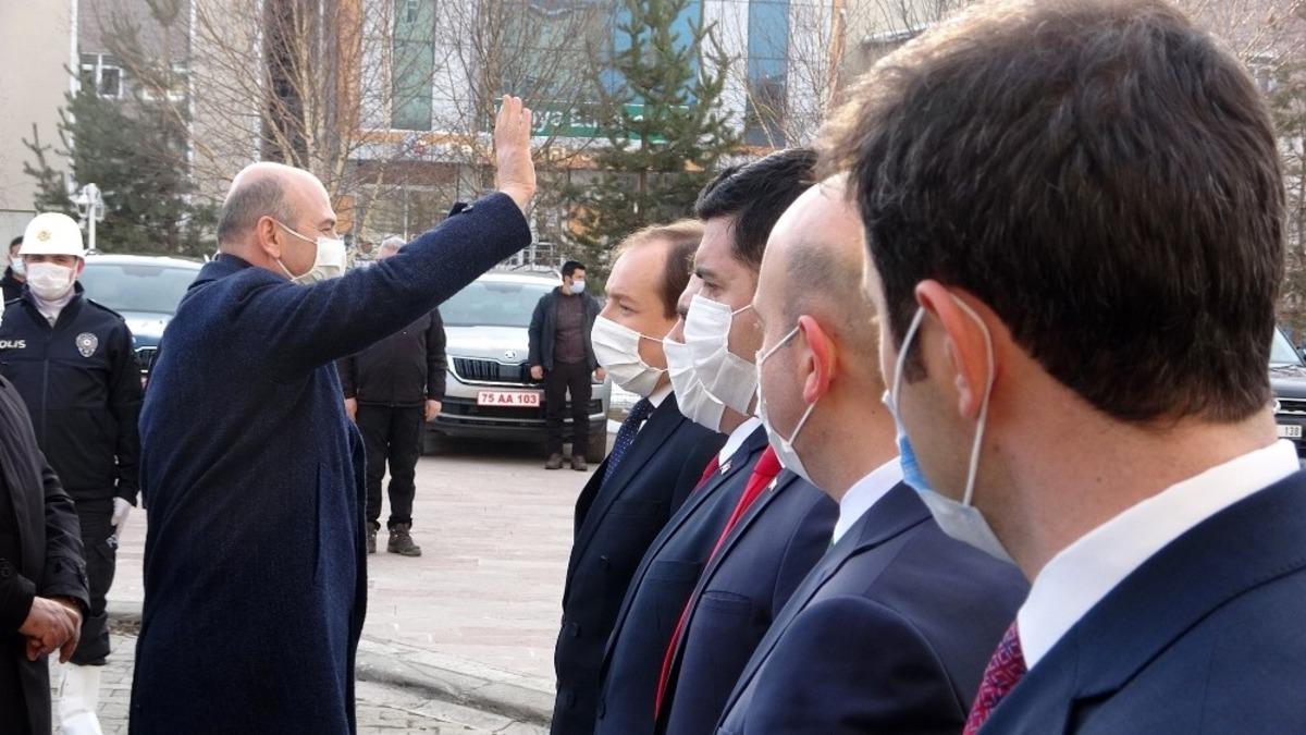 İ&ccedil;işleri Bakanı Soylu Ardahan&rsquo;da