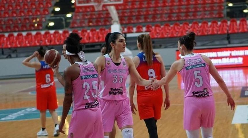 Bellona Kayseri Basketbol hızlı h&uuml;cum ve bench sayılarında etkili oldu