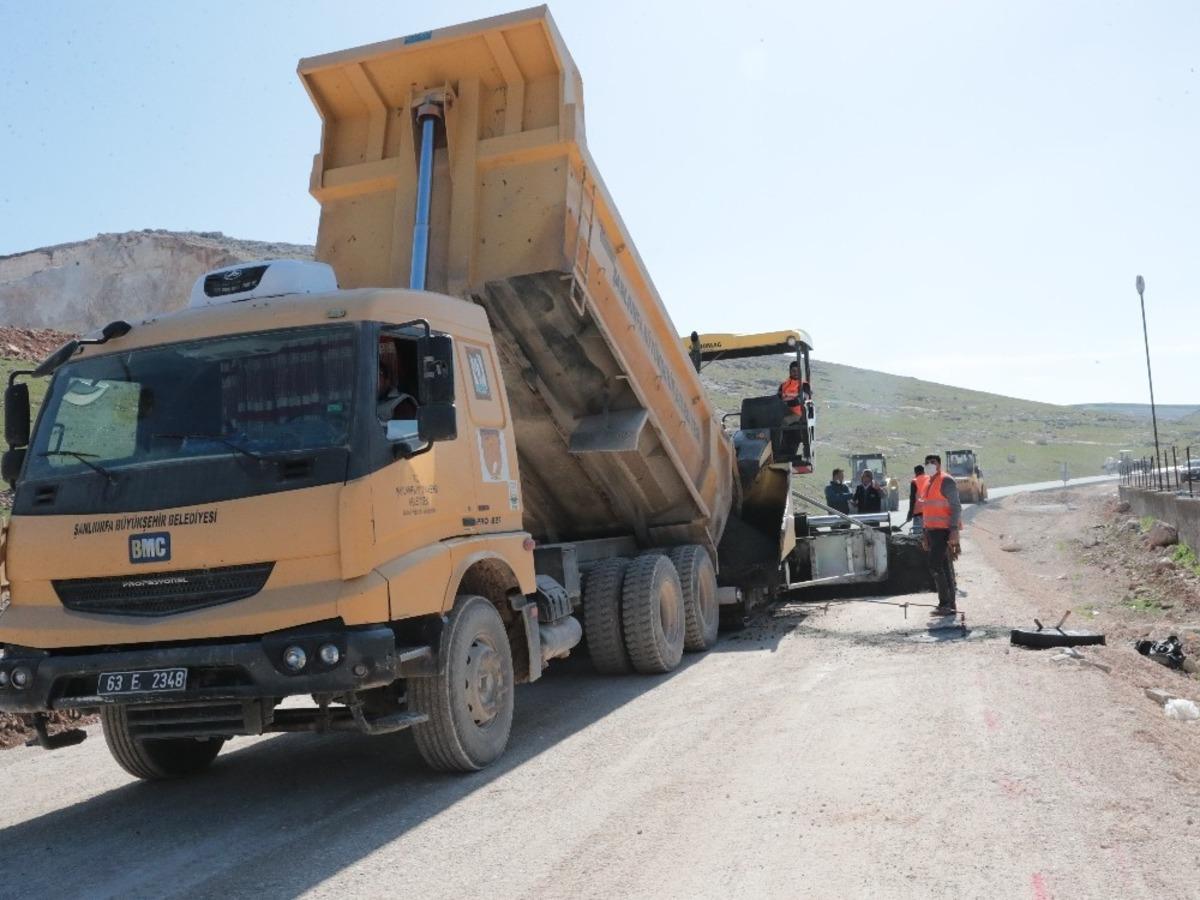 Beyazg&uuml;l yol &ccedil;alışmalarını yerinde inceledi