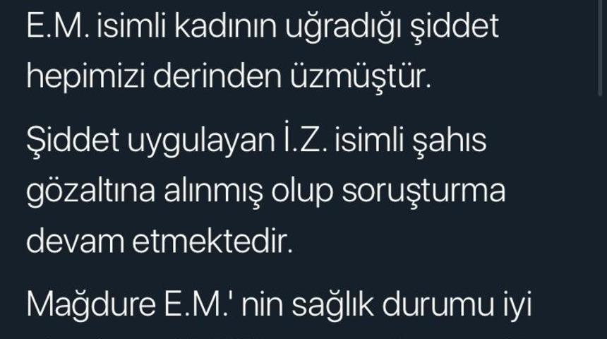 Samsun Valiliği&rsquo;nden kadına şiddet a&ccedil;ıklaması