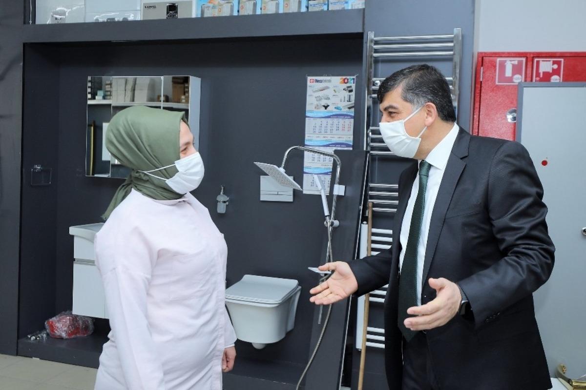 Başkan Fadıloğlu, esnafın taleplerini dinledi