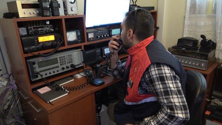 Afette telsizler hayati önem taşıyor G1