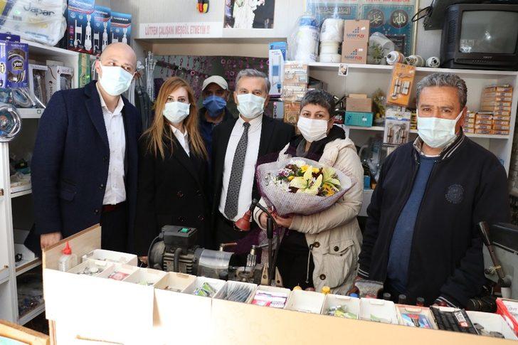 Söke Belediyesi’nden 8 Emekçi Kadına, 8 Mart Kadınlar Günü ziyareti G3