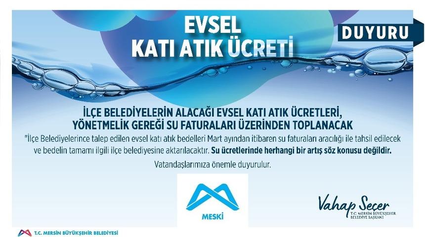 MESKİ&rsquo;den &rsquo;evsel katı atık &uuml;creti&rsquo; a&ccedil;ıklaması