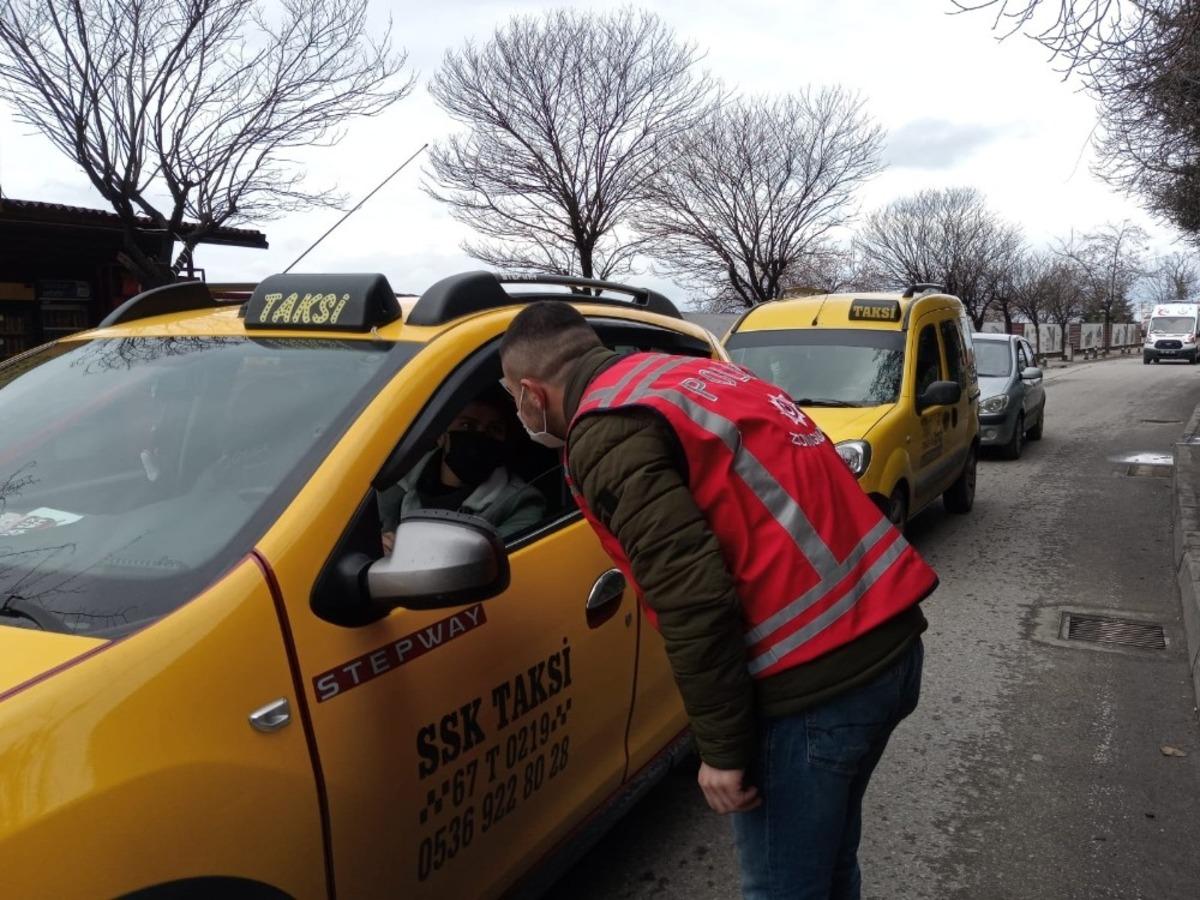 İzin belgesi olmayan s&uuml;r&uuml;c&uuml;ler geri g&ouml;nderildi