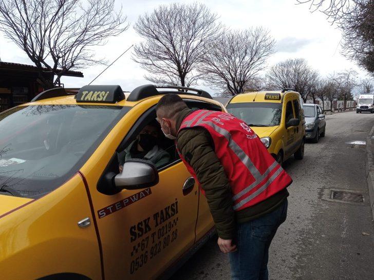 İzin belgesi olmayan sürücüler geri gönderildi G1