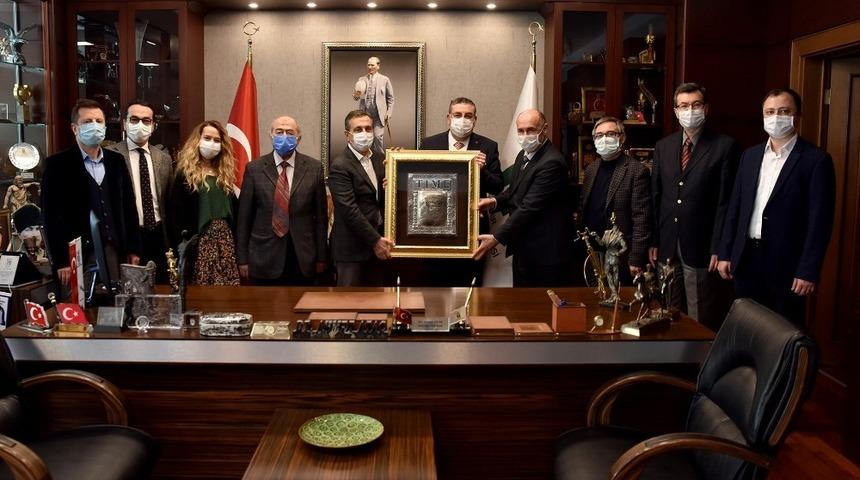 Sivrihisar Eğitim Vakfından Başkan Ataç’a ziyaret