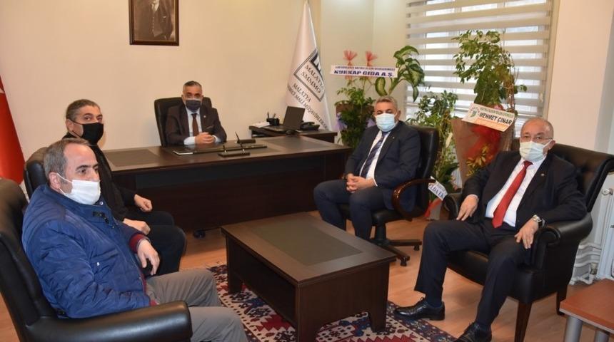 MTSO Başkanı Sadıkoğlu’ndan Böke’ye hayırlı olsun ziyareti