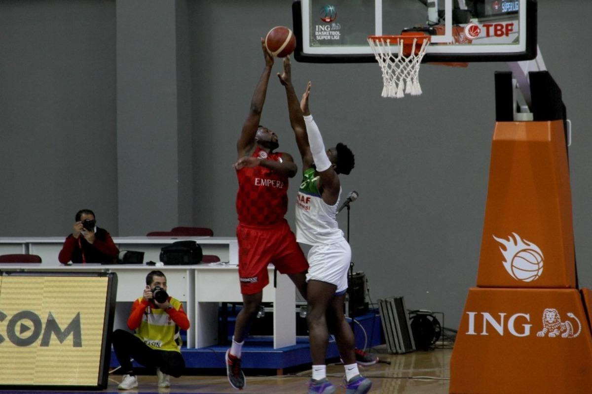 ING Basketbol S&uuml;per Ligi: Lokman Hekim Fethiye Belediyespor:60 - Empera Halı Gaziantep Basketbol 90