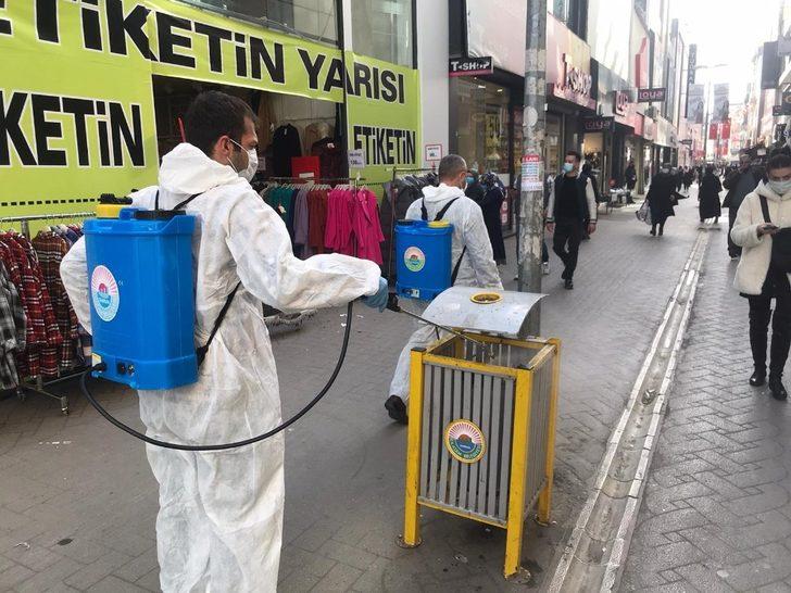 İlkadım’ın dört bir yanı dezenfekte ediliyor G2