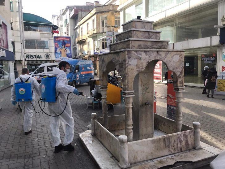 İlkadım’ın dört bir yanı dezenfekte ediliyor G1