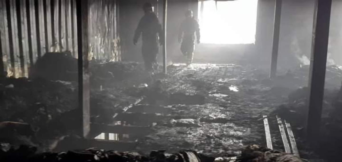 Kırgızistan&rsquo;da pazar yerinde &ccedil;ıkan yangın 17 saat sonra s&ouml;nd&uuml;r&uuml;ld&uuml;