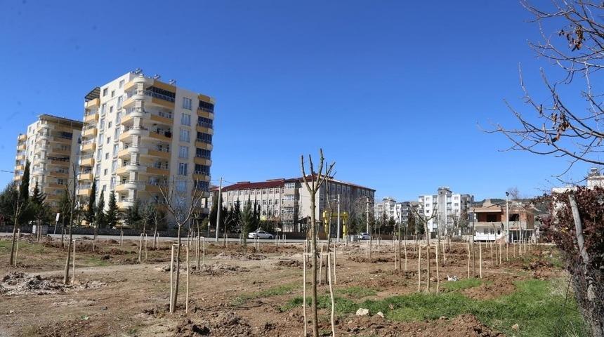 Yeni mahalleye ‘Mahalle Bahçesi’ yapıldı