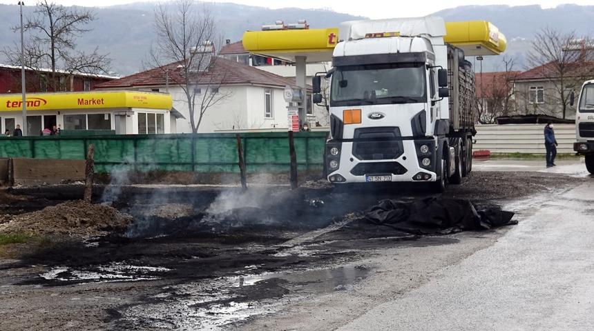 Düzce'de panik anları! Polis kokudan şüphelenince AFAD'a haber verdi
