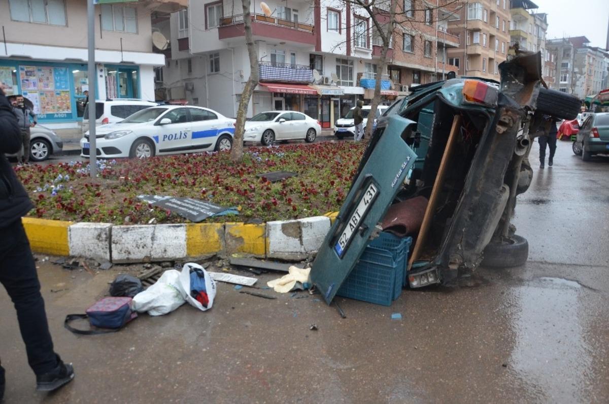 &Ouml;nce kaza yaptı, sonra ka&ccedil;tı