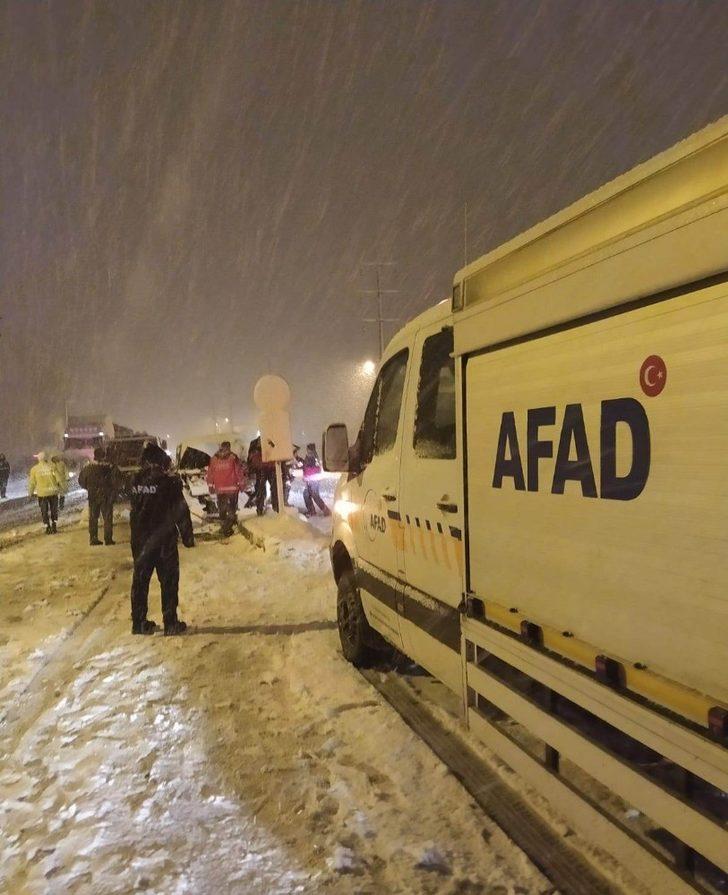 Bitlis’te kar yağışı kazayı da beraberinde getirdi: 1 yaralı G2