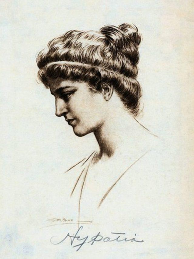 Hypatia'nın portresi