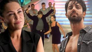 Serkay Tütüncü istedi Hülya Avşar poposuna vurdu