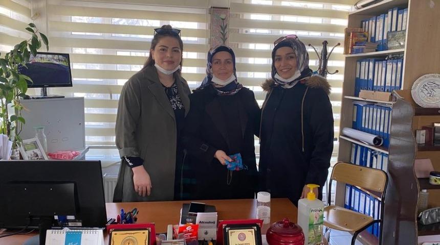 Altındağlı kadınlardan anlamlı ziyaret