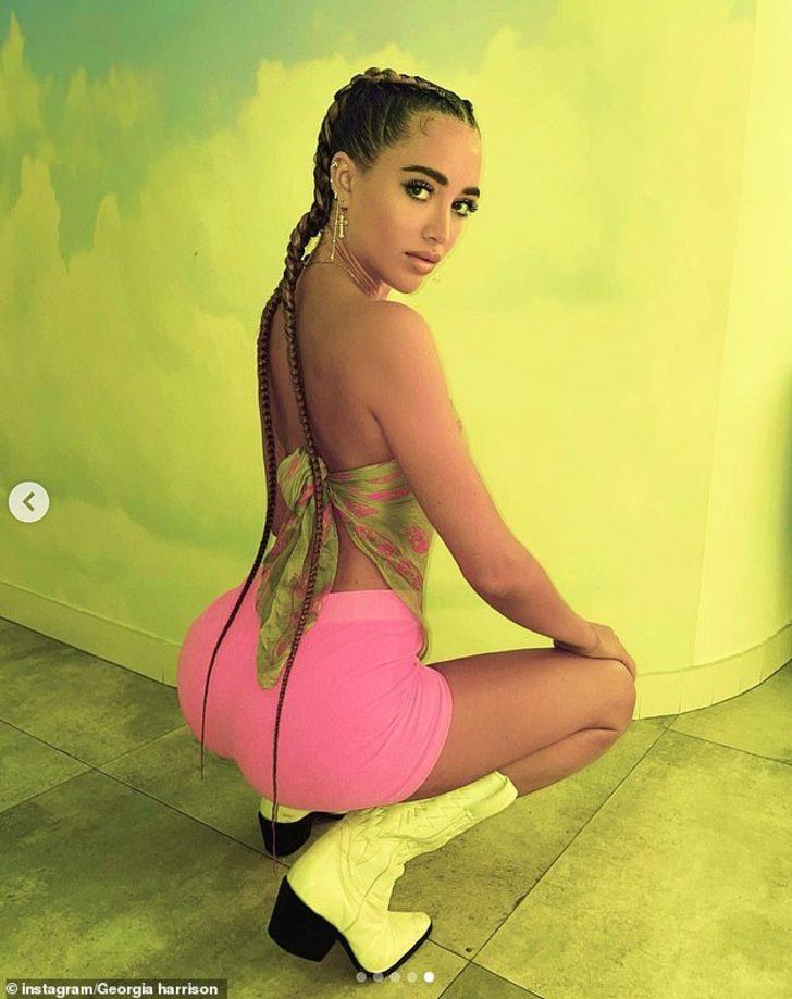 Georgia Harrison pandemiden kaçıp soluğu Dubai'de aldı G4