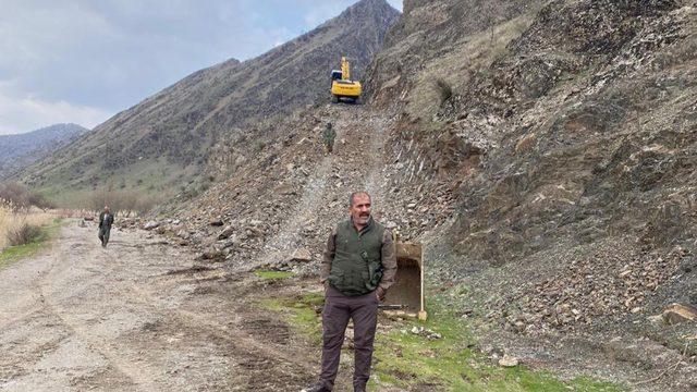 Başkan Alihan Babat köylülerin yayla yolu sorununu çözüyor