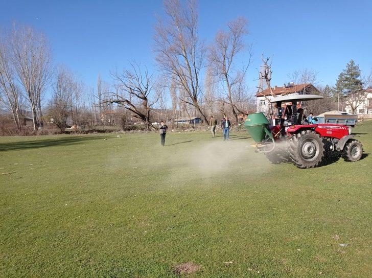 Meralarda gübreleme çalışması G2