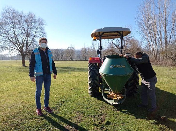 Meralarda gübreleme çalışması G4