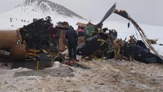 Bitlis'teki helikopter kazasında kahreden detay: Yarım saatte değişen hava şartları 11 askeri hayattan kopardı