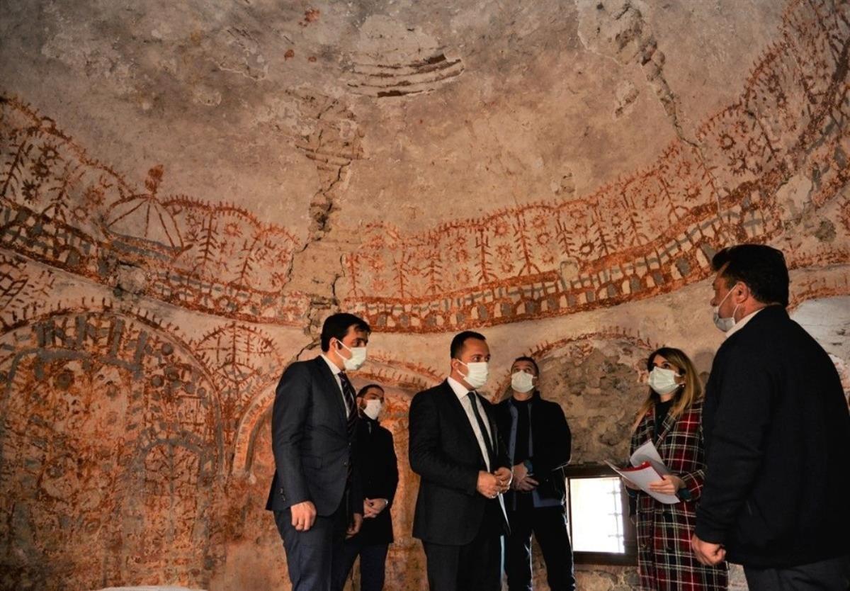 Ertuğrul Gazi&rsquo;nin yakın arkadaşlarından İsa Sofi&rsquo;nin T&uuml;rbesinde inceleme