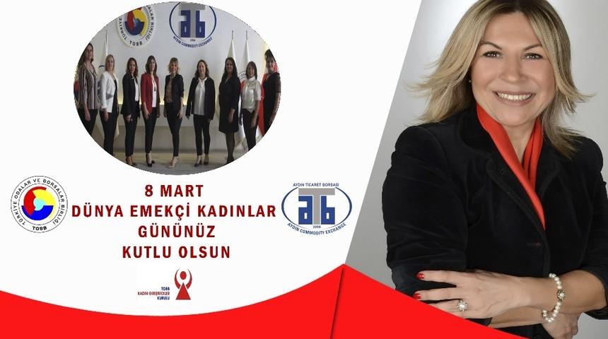 TOBB Aydın Kadın Girişimciler Kurulu, 8 Mart D&uuml;nya Kadınlar G&uuml;n&uuml;&rsquo;n&uuml; kutladı