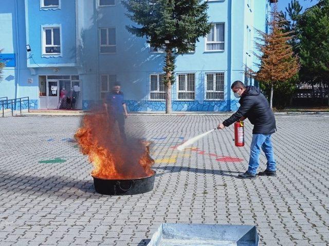 Kaymakamlıklarda tatbikat yapıldı