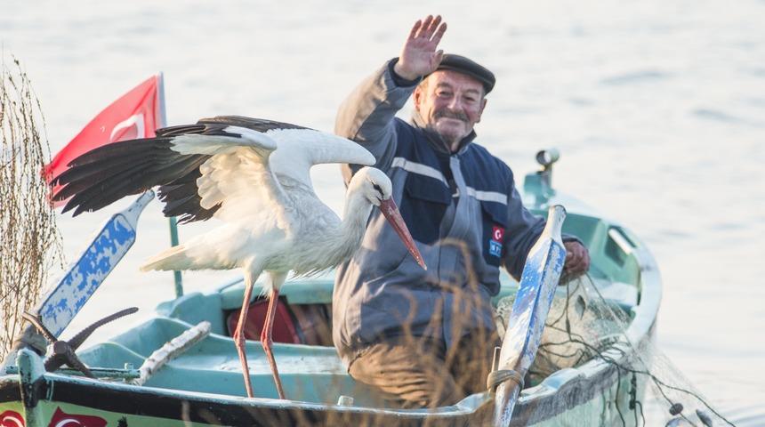 Herkes merakla bekliyordu: Yaren Leylek, Adem Amca'yla buluştu! 
