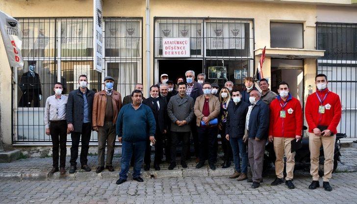 Başkan Günel, Güzelçamlı esnafı ve vatandaşlar ile bir araya geldi G3