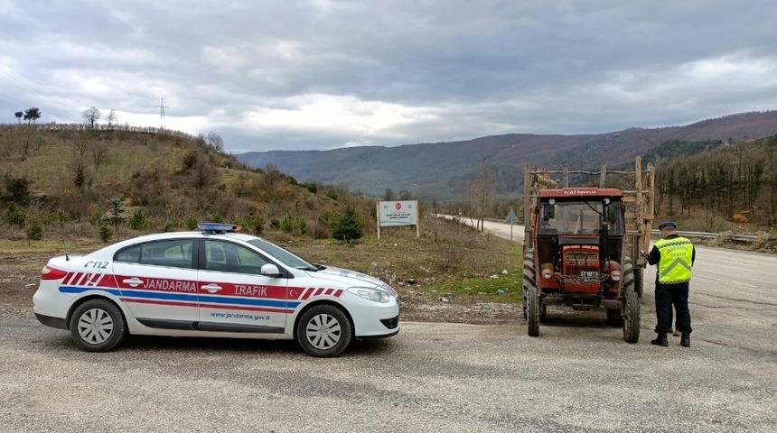 Trakt&ouml;rler tek tek durduruldu