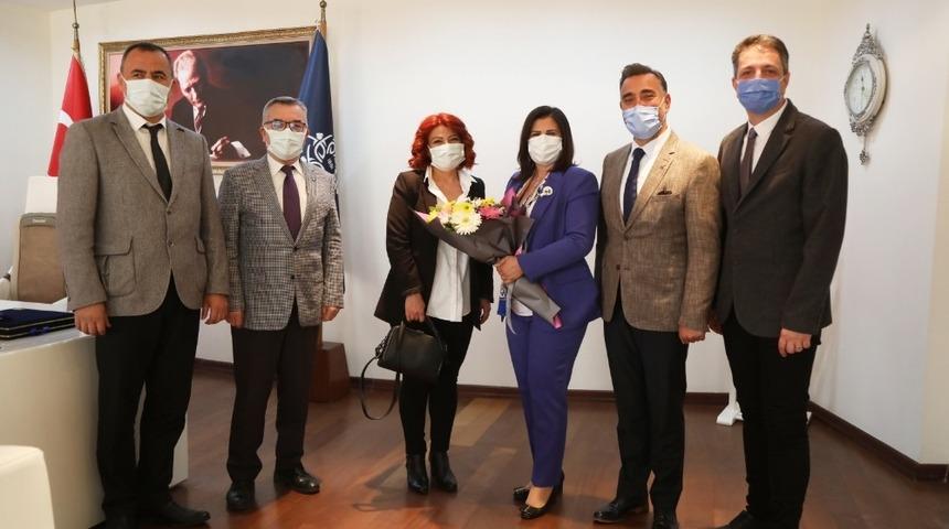 Muhasebeci ve Mali M&uuml;şavirler Başkan &Ccedil;er&ccedil;ioğlu ile g&ouml;r&uuml;şt&uuml;