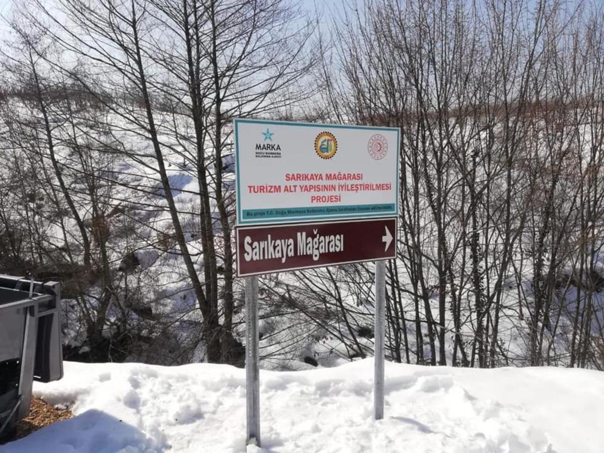 D&uuml;zce&rsquo;de turizm alanlarının tabelaları konulmaya başlandı