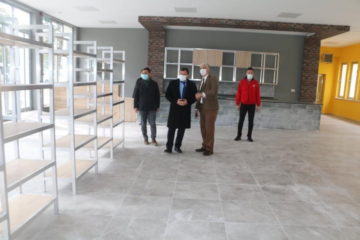 Kabakcı, Gen&ccedil; Ofis Binasında incelemelerde bulundu