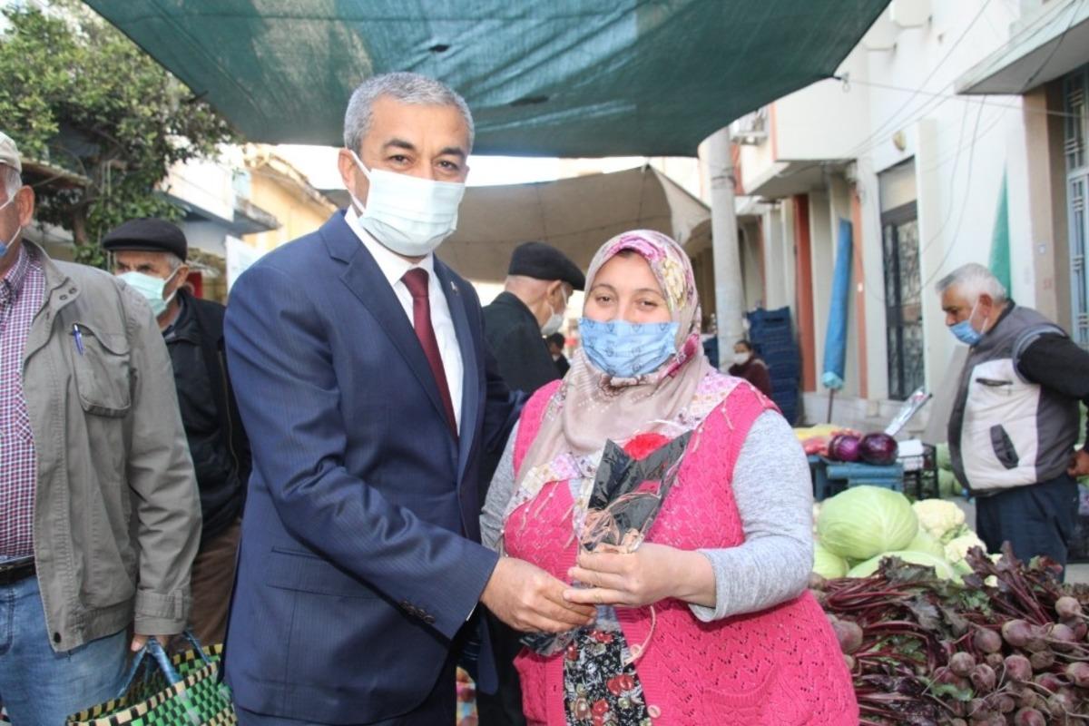 Başkan Kaplan kadınları unutmadı