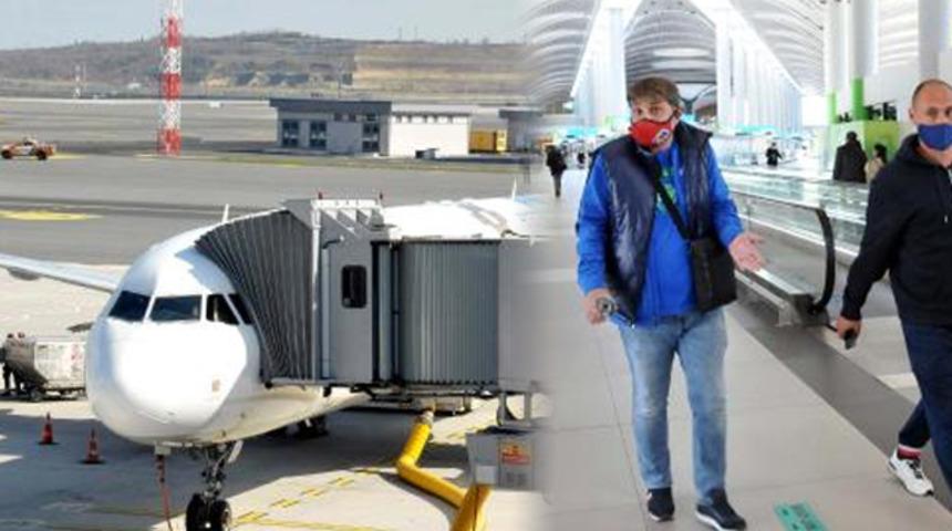 Rus yolcular maske takmadı, uçağa polis çağrıldı