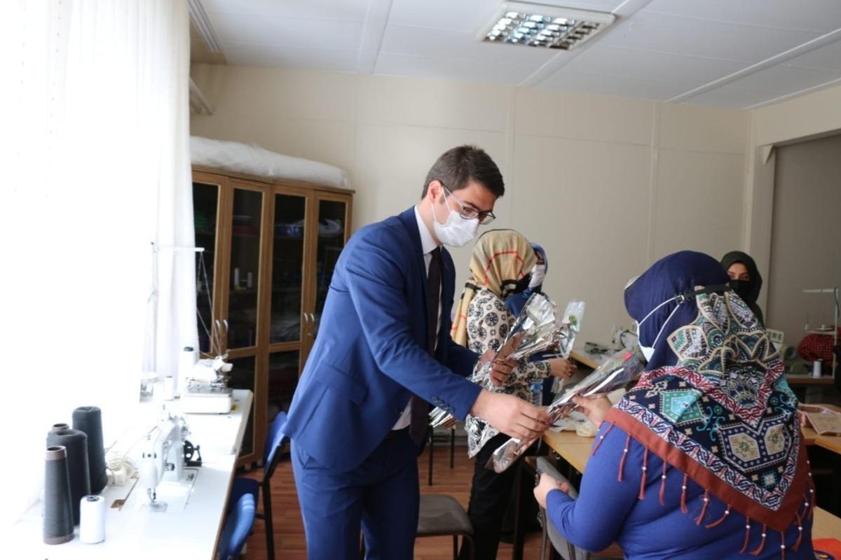 Kaymakam Karaloğlu 8 Mart D&uuml;nya Kadınlar G&uuml;n&uuml;n&uuml; kutladı