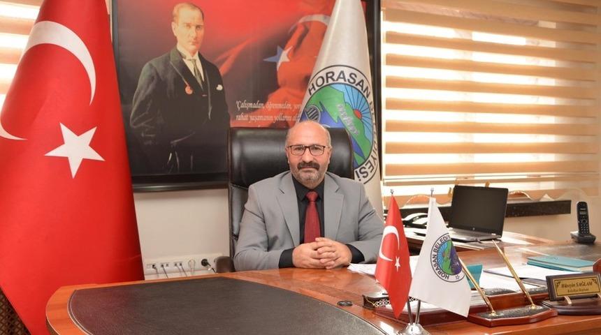 Horasan Belediye Başkanı H&uuml;seyin Sağlam&rsquo;dan &ldquo;8 Mart D&uuml;nya Kadınlar G&uuml;n&uuml;&rdquo; kutlama mesajı