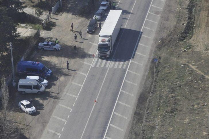 Jandarma havadan trafik denetimi yaptı G3