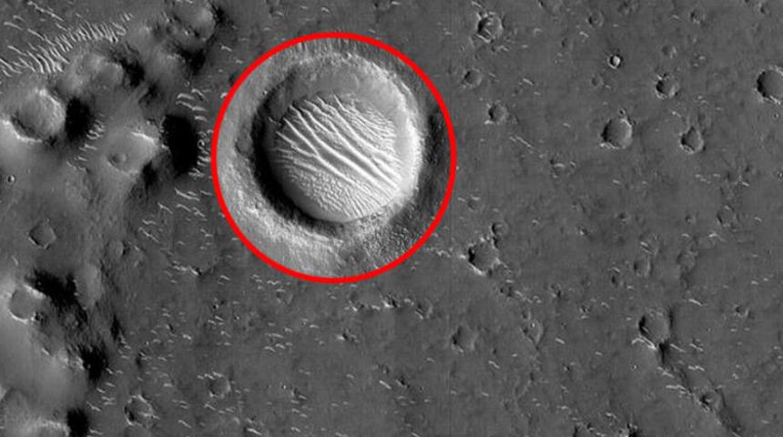 Mars'tan gelen görüntü şoke etti!