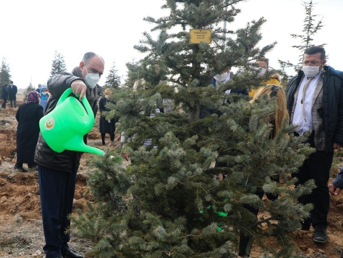 Konya&rsquo;da 8 Mart D&uuml;nya Kadınlar G&uuml;n&uuml;&rsquo;nde fidan dikimi yapıldı
