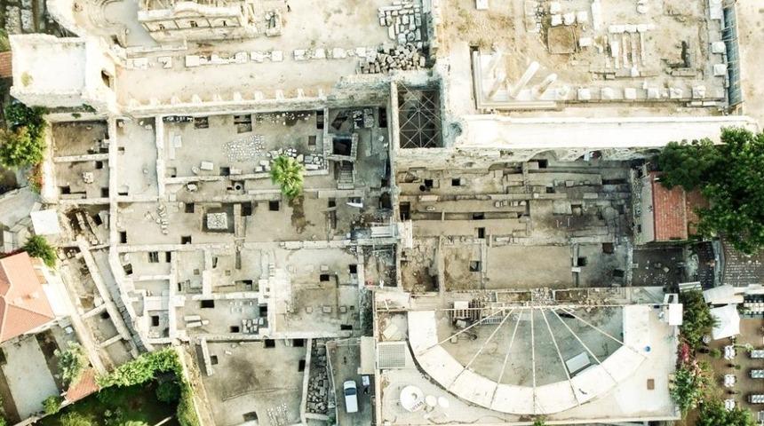 Side Antik Kenti &ccedil;alışmalarından heyecan verici sonu&ccedil;lar