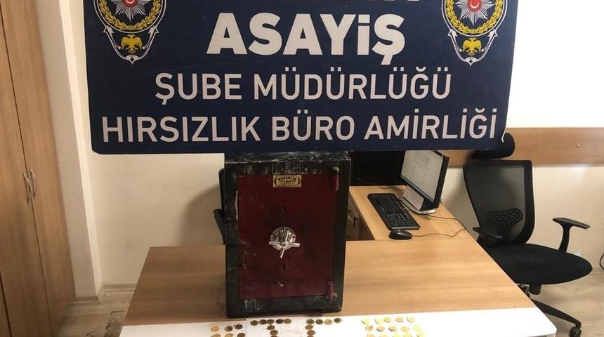 &Ccedil;elik kasa hırsızı tutuklandı