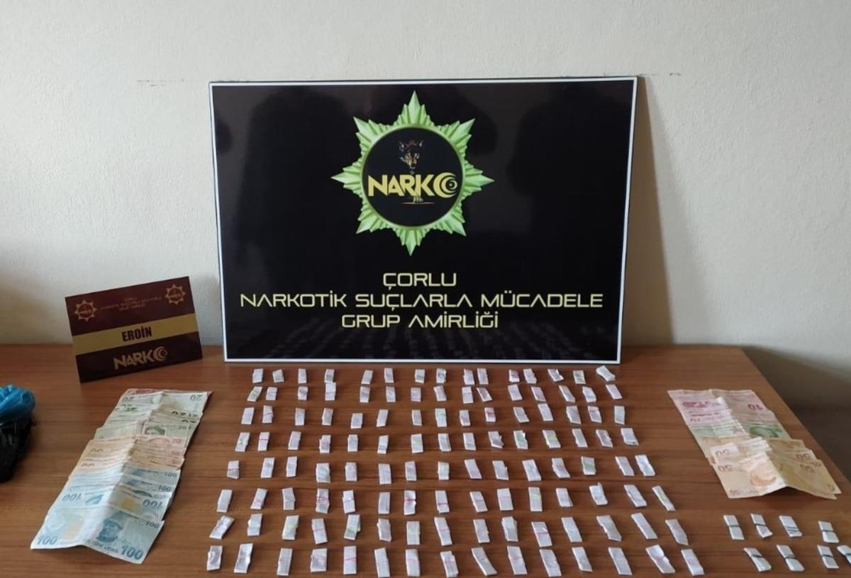 Tekirdağ&rsquo;da uyuşturucu operasyonu: 2 g&ouml;zaltı