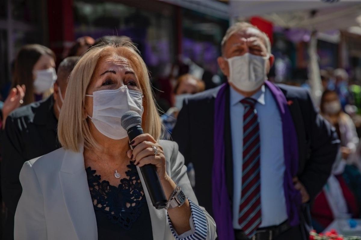 Akay&rsquo;dan "Kadına y&ouml;nelik şiddet son bulsun" &ccedil;ağrısı