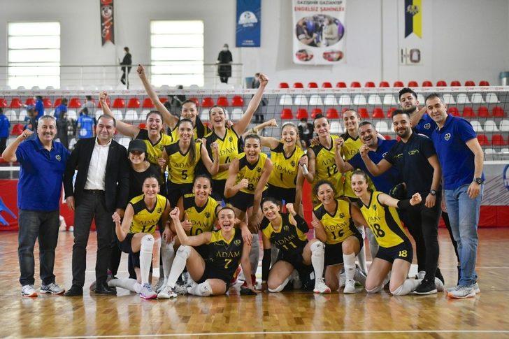 Gaziantep derbisinde kazanan yine Adam Voleybol oldu G2
